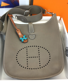 에르메스 에블린29 그레이 은장 끌레망스 가죽